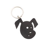 Bubba Recycled Rubber Dog Vegan Keyring
