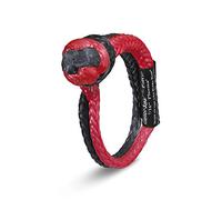Bubba Rope Gator-Jaw 176745PRO Synthetic Soft Shackle (52,300LB Breaking Strength) Red & Black