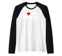 Bubba Shirt: I Love My Bubba Raglan Baseball Tee