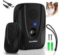 Bubbacare Anti Barking Device with Remote, 2 in 1 Bark Control Device, Auto Anti-bark & 200M Range Remote Training, Recording, Alarm, Ultrasonic Dog Barking Deterrent Device for Outdoor Indoor
