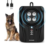 Bubbacare Antibarking, Ultrasonic Device, 3 Levels Automatic Antibarking for Dogs with 33 ft, Rechargeable & Waterproof Anti Bell Device Dogs, for Large Small Dogs, Indoor and Outdoor Use