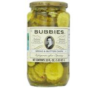 Bubbies 1 Case Pickles Bread And Butter Chips 33Oz 12 Per Case