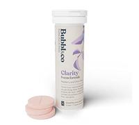 Bubbl & Co Clarity Focus Formula | Clear Focus Without The Crash | Plant extracts, L-theanine, VIT B6, Taurine, L-tyrosine, Natural Caffeine (10 Drinks)