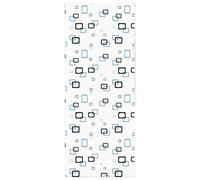 (bubble, 100 x 240 cm) vidaXL Shower Roller Blind Fabric shower blind