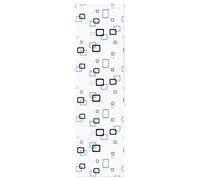 (bubble, 60 x 240 cm) vidaXL Shower Roller Blind with Cassette Fabric