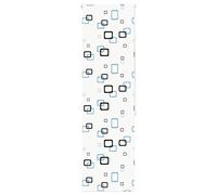 (bubble, 80 x 240 cm) vidaXL Shower Roller Blind Fabric shower blind