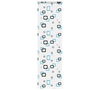 (bubble, 80 x 240 cm) vidaXL Shower Roller Blind with Cassette 140x240 cm Fabric Width 136 cm