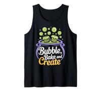 Bubble Bake and Create Cauldron Baking Design Tank Top