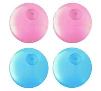 Bubble Ball, Set of Four 50 cm Inflatable Balls for Outdoor Fun, Blue and Pink Colors, Ideal for Parties, Family Gatherings, and Community Events