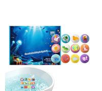 Bubble Bath Ball - 12-Pieces Gentle Scented Foam Refreshing with Toys - Oil Bath Balls | for Spa Shower Bathroom Boys Girls Stocking Basket Birthday