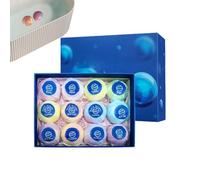 Bubble Bath Ball 12-pieces Relaxing Foam Body Cleanser with Fragrance
