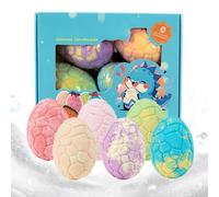 Bubble Bath Balls with Toy, Dinosaur Egg Relaxing Soak Body Cleanser | Bubble Bath Salt,for Boys Girls Spa Home Tub Travel Hotel Kids