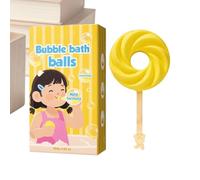 Bubble Bath,Cute Lollipop Shower Salt Balls | 6Pcs Scented Foamy Bubble Bath | For Mom, Grandma, Girlfriend, Girls, Family, Home, Travel, Men