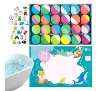 Bubble Bath for Women - 24 Pieces Animal Theme Bath Bubbles with Toys Bathing Balls | Relaxing Fun Baths Set for Women Wife Girls Grandma Men Youth Family Home Travel Dr