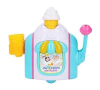 Bubble Bath Ice Cream Maker - Bathtub Foam Toy, Toddler Shower Play Machine | Safe Abs Bubble Dispenser With Fun Handle For Creative Bath Time For Preschoolers Aged 3, 4, And 5 Years