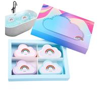 Bubble Bath Rainbow Colors Gentle Body Relaxing Shower Ball