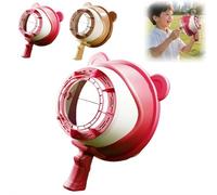 Bubble Blaster Toy, Shoots Bubbles Over 16 Feet, Air Cannon Bubble Toy and Physics Toys, Includes Super Bubble Solution, for Outdoor Act, Birthday Party