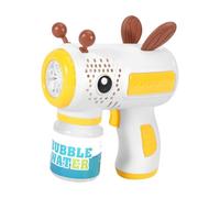 Bubble Blower, 6.5x5.51x6.5 inches Cartoon Bee Automatic Bubbles Machine for Endless Fun, Perfect for Parties, Birthdays, Weddings, and Outdoor Play ABS+ Electronic Components