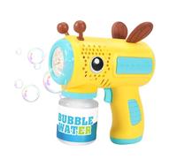 Bubble Blower, 6.5x5.51x6.5 inches Cartoon Bee Automatic Bubbles Machine for Endless Fun, Perfect for Parties, Birthdays, Weddings, and Outdoor Play ABS+ Electronic Components