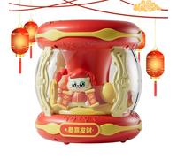 Bubble Blower - Automatic Multihole Bubble Machine With And Music, Rechargeable | Outdoor Holiday Celebration Birthday Spring Festival Family Boys Girls Party Div