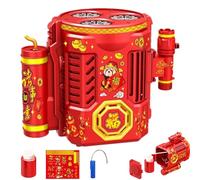 Bubble Blower, Electric Bubble Blower - New Year Fireworks Machine Party Atmosphere | Electric Fireworks Machine for Firework with Light and Sound