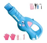 Bubble Blower Machine - Rechargeable Fog Wand, Music Light Effects Toy, Tactile Play Experience | Automatic Making Device For Party Beach Summer Activities Indoor Outdoor Stage Celebrations