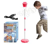 Bubble Blower & Wand, Rechargeable with Lights & Music, Outdoor Toy Machine Garden Lamp for Birthday, New Year, Christmas & Easter Parties