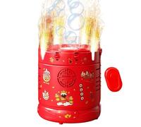 Bubble Blowing Machine | 5.67x5.51x6.69 Inc Outdoor Bubble Blower Toys | USB Rechargeable Automatic Toy with Lights for Wedding Christmas Birthday