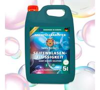 Bubble Brothers 5L Bubble Liquid for Giant Soap Bubbles & Bubbles - Premium Refill Canister for Children's Birthday & Outdoor Fun XXL Unburst Soap Bubbles