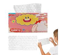 Bubble Busters Sheets - 25 Piece Stress Relief Paper, Interactive Pop Feature, Calming Sensory Detail, Children Teen Adult Category Accessory, Boys Girls Men Women Home Office Classroom Application