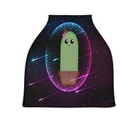 Bubble Cacti Stretchy Baby Car Seat Cover,Canopy Nursing Covers,Soft Breathable Windproof Scarf Changepad for Winter Infant Breastfeeding Boys