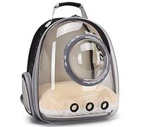 Bubble Cat Carrier Backpack, Transparent Pet Carrier Backpack for Small Puppy and Bunny, Space Capsule Bubble Cat Backpack Carrier, Airline Approved Waterproof Green Pet Backpack for Small Dog