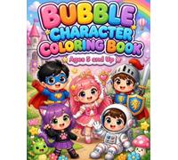 BUBBLE CHARACTER COLORING BOOK