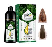 Bubble Color - Gray Coverage Hair Dye 500ml | Plant-Based Foam Hair Coloring for Women, Men, Salon Use, Travel, Beauty Enthusiasts, Busy Professionals, Frequent Travelers and Friends