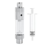 Bubble Counter - Aluminum Alloy Acrylic, 3.2 Inches Bubble Meter, CO2s Regulator, Aquarium Gas Flow Tool, Durable | DIY CO2s Diffuser For Fish Tank, Hydroponics, Aquatic Plants Use