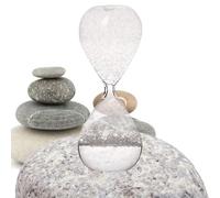 Bubble - Creative Dream Foam, Transparent Glass Timer, Decorative Hour Glass for Home Office Desk, Lover's Birthday Gift, Romantic Present, Stress Relief Timer, Meditation Tool, Fashion