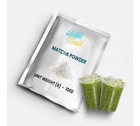 Bubble Crush Matcha Instant Bubble Tea Milk Tea Powder, Vegetarian DIY Drink Mix for Homemade Boba, 1000g, Easy to Make