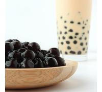 Bubble Crush Tapioca Boba Pearls, 3kg Bag - Premium Classic Bubble Tea Ingredient - Vegan-Friendly - Chewy Texture & Subtle Sweetness - Made in Taiwan