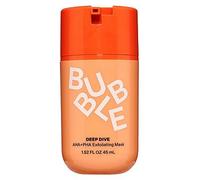 Bubble Skincare Deep Dive AHA + PHA Exfoliating Mask - Gentle Facial Exfoliator with Oil Control - Promotes a More Even Skin Tone - Skin Care Enriched with Azelaic Acid and Willow Bark Extract (45ml)