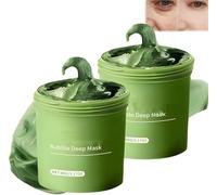 Bubble Deep Mask,Carbonated Bubble Deep Clay Mask,Deep Cleansing Clay Mask For Cleansing Pores & Blackheads,Gently Bubbles for Deep Cleansing (2pc)