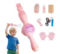Bubble Fog Stick, Bubble Making Mist with Light, Stylish Creative Electric Blower with Vivid Effects for Boys Girls Parties, Prefers the Garden Pool