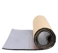 Bubble Foil Insulation Roll, Self Adhesive Aluminum Foil Insulation Black Multiple Sizes 5-20mm Thick(5mm,1x4m)