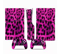 Bubble Free For PS5 Slim Skin Disc Edition & For PS5 Slim Skin Digital Edition Console And Controller Vinyl Cover Skins Wraps Scratch Resistant Compatible 93341 Anti Scratch (Size : Disc Version)