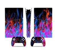 Bubble Free For PS5 Slim Skin Disc Edition & For PS5 Slim Skin Digital Edition Console And Controller Vinyl Cover Skins Wraps Scratch Resistant Compatible 26169 Anti Scratch (Size : Disc Version)