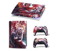 Bubble Free No Foaming Anime For PS5 Digital Edition Skin For Console And Controllers Vinyl Sticker Durable, Scratch Resistant, Compatible With For P-S5 49841