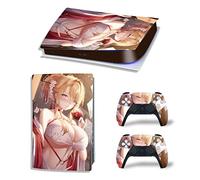 Bubble Free No Foaming Anime For PS5 Digital Edition Skin For Console And Controllers Vinyl Sticker Durable, Scratch Resistant, Compatible With For P-S5 49669