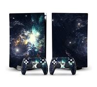 Bubble Free No Foaming Decal Skin For PS 5 Disk Edition Console And 2 Controllers Vinyl Cover Skins Wraps For PS5 Disc Version 04398