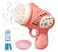 Bubble Guns, Bubble Machine with Bottles Bubble, Bubble Blaster Party Favors, Summer Toy, Outdoors Activity, Birthday Gift