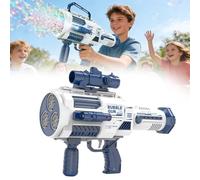 Bubble Guns for Kids - Electric Bubble Machine with Colorful Lights - Bath Bubbles Machine, Over 10,000 Colorful Bubbles Per Minute - Gifts for Kids Birthday Presents Garden Outdoor Summer Party