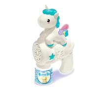 Bubble Guns for Kids, Unicorn Bubble Machine with Wings, Children's Automatic Maker, Blaster for Garden Party, Blower for Girls Gift, Battery Powered for Wedding Outdoor, Toddler Birthday Gifts (Blue)